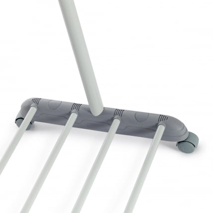 Вешалка ОДЕНТ металл, пластик, 86*44*166 см, темно-серый/светло-серый/хром / ODENT_5