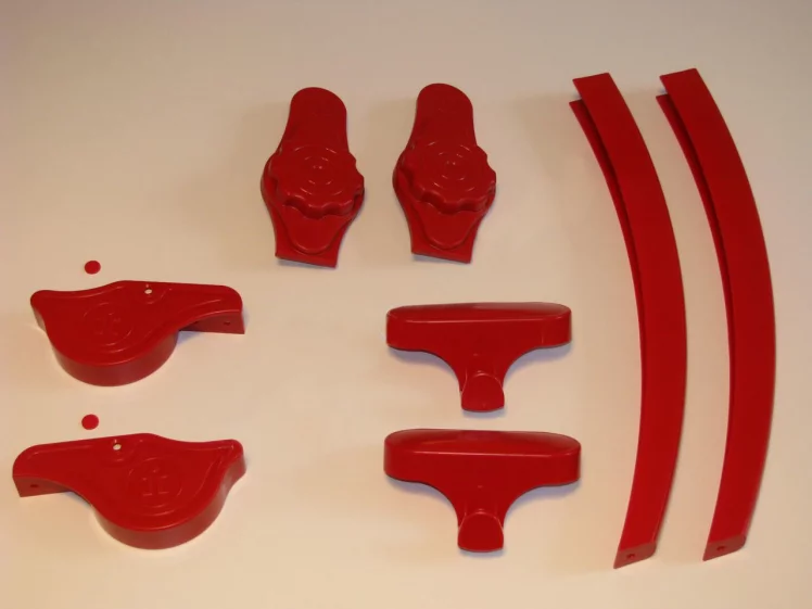 Комплект цветного пластика к парте Елемент 1 Красный / Element_0