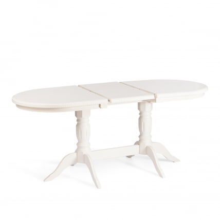 Стол CОППОЛА бук, мдф, 140+40кс80кс77см, Иворй вхите / COPPOLA 140+40x80x77см, Ivory white_7