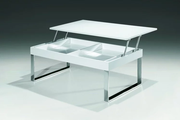 Стол журнальный ДЖ030 Белый лак / J030_1