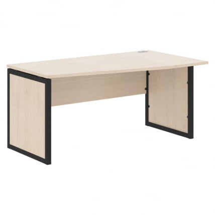 Стол письменный правый КСТЕН-КП КСКПCТ 169 Р Бук Тиара Антрацит / XTEN-QP XQPCT R_0