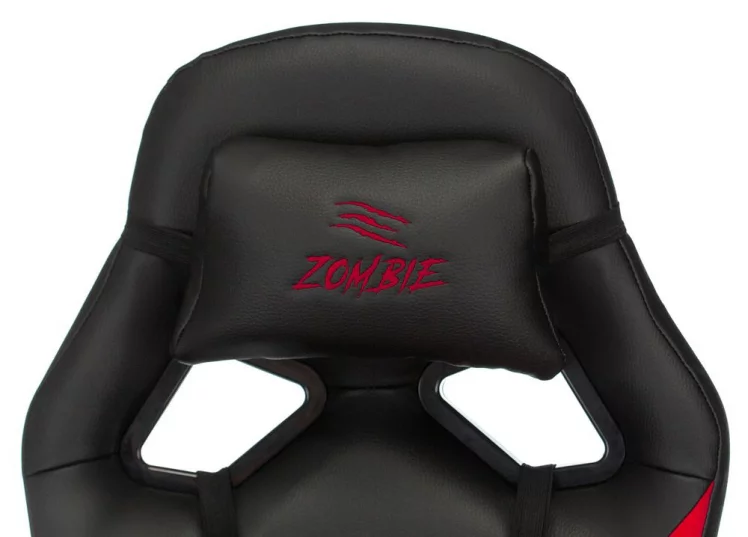 Геймерское кресло Бюрократ ЗОМБИЕ ДРИВЕР Черный-красный / ZOMBIE DRIVER_5