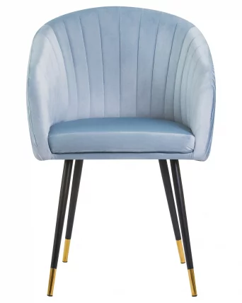 Стул обеденный ДОБРИН МАРЙ Серо-голубой велюр 1922-6 / DOBRIN MARY_5