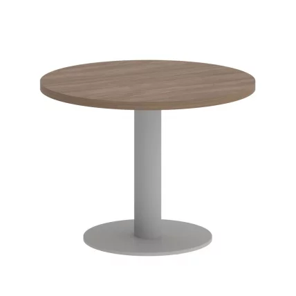 Стол журнальный круглый ХОМЕ ОФФИCЕ ВР.СП-5-60.1Г Дуб Аризона/Серый металл / HOME OFFICE VR.SP-5-60.1G_0