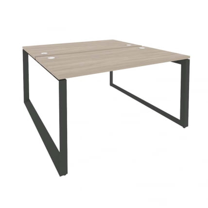 Рабочая станция на О-образном м/к ОНИКС О.МО-Д.РС-2.3.7 Дуб Аттик/Антрацит / ONIX O.MO-D.RS-2.3.7_0