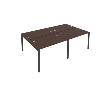 Рабочая станция на 4 раб.места Метал Сйстем Б.СМ-4.2 Венге/Антрацит / Metal System_0