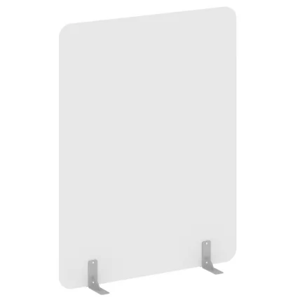 Перегородки на металлических опорах на фетровых подпятниках Р-лине ДП.Ф-140-180 Белый / R-line DP.F-140-180_0