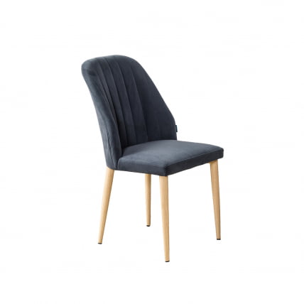 Стул Ален Диаг грей_нат.дуб / Alen Diag grey_нат.дуб_3