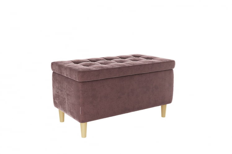 Пуф Чарли 2 ПМ-004.2 пудра (велюр) / PM-004.2_0