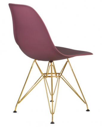 Стул обеденный ДОБРИН ДСР (ножки золотые, цвет пыльная роза (НКС-П-11)) 4 шт / DOBRIN DSR (NX-P-11))_4