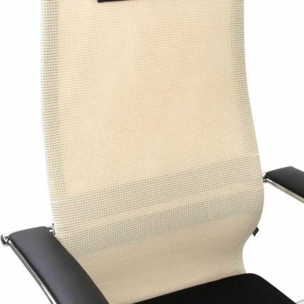 Кресло руководителя БРАБИКС ПРЕМИУМ Ултимате ЕКС-800 хром Черное/бежевое / BRABIX PREMIUM Ultimate EX-800_13