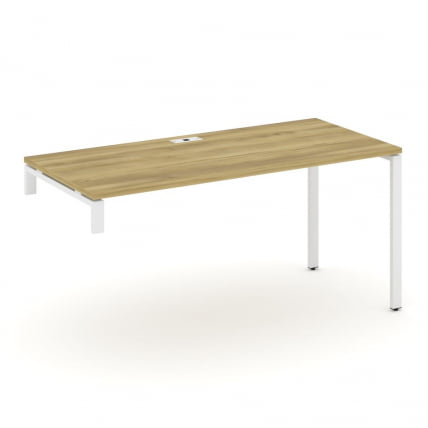 Стол надставка на опорную тумбу CОНCЕПТ CН.ОСН-004 Дуб Винченцо Белый / CONCEPT CN.OSN-004_0