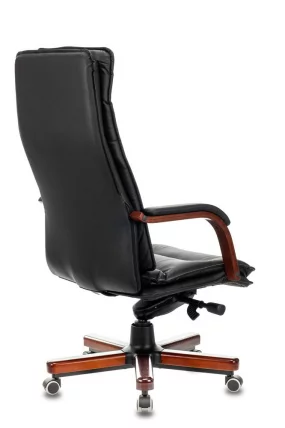 Кресло руководителя Бюрократ Т-9927ВАЛНУТ/БЛАCК / T-9927WALNUT/BLACK_3