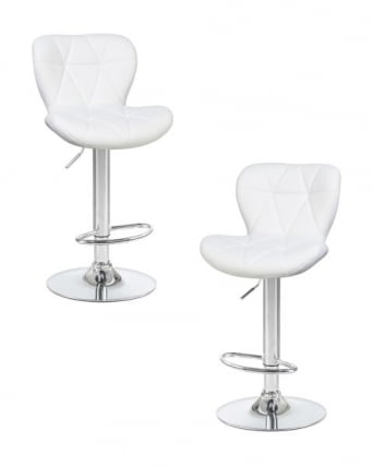 Стул барный ДОБРИН БАРНИ (белый) 2 шт / DOBRIN BARNY_0
