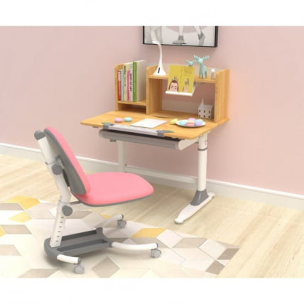 Стол письменный детский с регулировкой высоты и полками ЕУРЕКА ЕCД-КСЙЛ-80 / EUREKA ECD-XYL-80_19