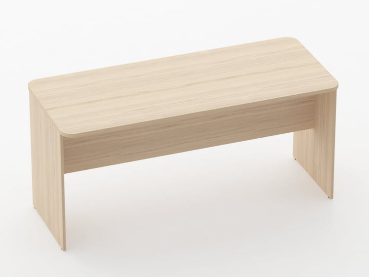 Стол для переговоров Глассй 1.16.16 Дуб молочный / Glassy_0