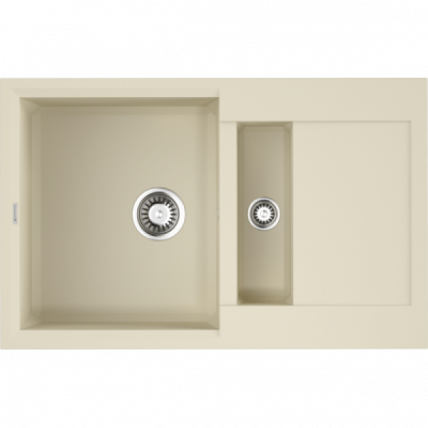 Мойка Омоикири Сакаиме 78-2-Бе Тетогранит/Ваниль / Omoikiri Sakaime 78-2-Be Tetogranit/Ваниль_0