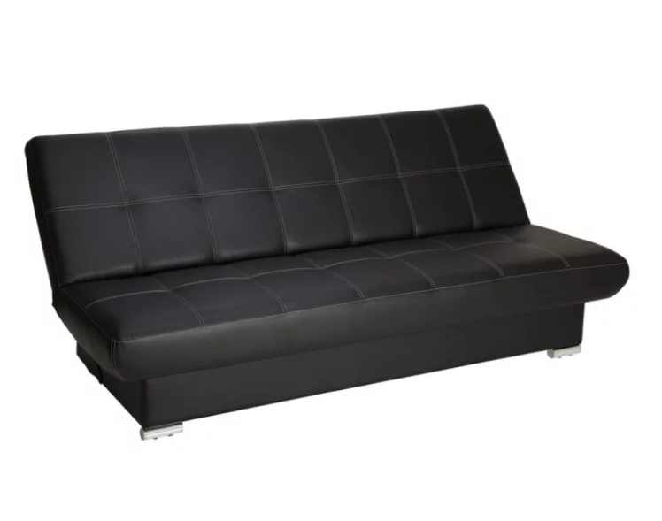 Диван-кровать Модесто Комфорт ДК Санторини 401 (черный) Категория 3_2