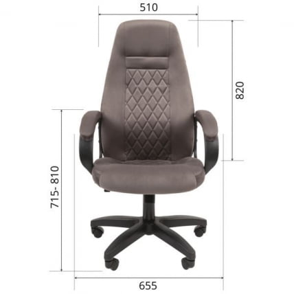 Офисное кресло CХАИРМАН ДОМ (Хоме) 951 голубой / CHAIRMAN (Home)_5