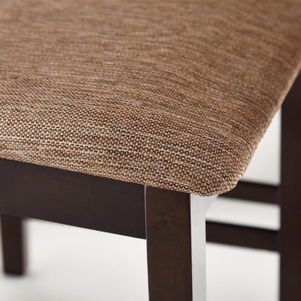 Обеденный комплект Хадсон (стол + 4 стула)/ Худсон Дининг Сет каппуcсино (темный орех) / Hudson Dining Set cappuccino_3