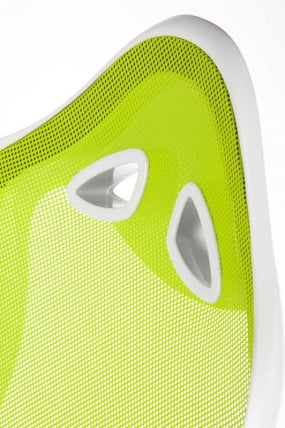 Кресло офисное Тесла CКС0398Х01 Вхите греен / CX0398H01 White green_6