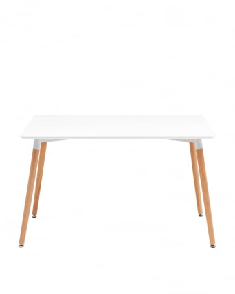 Стол обеденный ОСЛО НЕВ 120*80 Белый / OSLO NEW_1