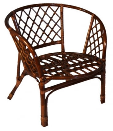 Кресло Багама, подушки светлые обычные Бахама4 молочный шоколад / Bahama4_1