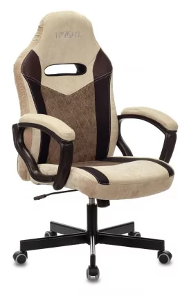 Кресло игровое Бюрократ ВИКИНГ 6 КНИГХТ БР ФАБРИC Коричневый / VIKING KNIGHT BR FABRIC_0