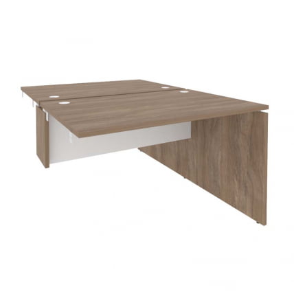 Стол-приставка двойной к опорным элементам ОНИКС О.Д.СПР-2.8 Дуб Аризона/Белый / ONIX O.D.SPR-2.8_0