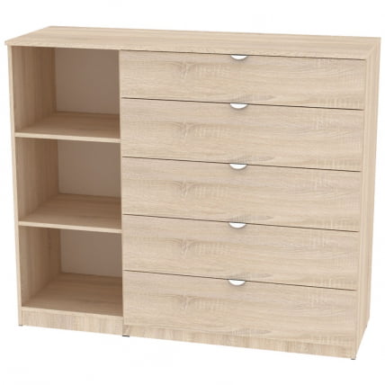 Комод Калисто(К40)1147х1352х468ручкаторцеваяТР-2(ВД) / Калисто(K40)1147х1352х468ручкаторцеваяTR-2(ВД)_1