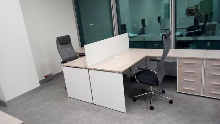 Тумба приставная Дека 9.05.10 Дуб Сантана светлый/Белый / Deka_7