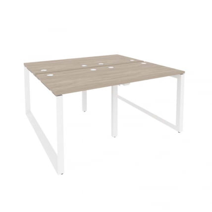 Рабочая станция на О-образном м/к ОНИКС О.МО-Д.РС-4.0.7 Дуб Аттик/Белый / ONIX O.MO-D.RS-4.0.7_0