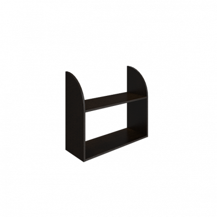 Полка навесная Рива А.ПНС-1 Венге Цаво / Riva_0