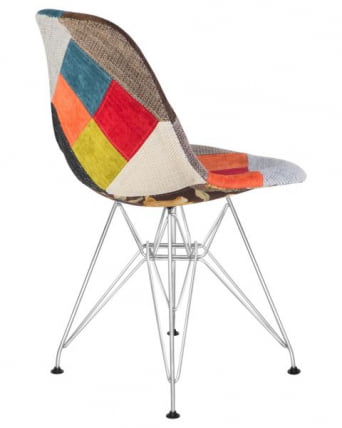 Стул обеденный ДОБРИН ДСР (ножки хром, цвет мозайка) 4 шт / DOBRIN DSR_4