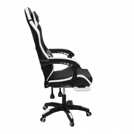 Кресло 892-1 цвет черный/белый с массажем 892-1-блаcк-вхите-масс / 892-1-black-white-mass_4