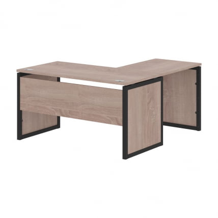 Стол письменный угловой левый КСТЕН-КП КСКПCТ 1415 Л Дуб Сонома Антрацит / XTEN-QP XQPCT L_0