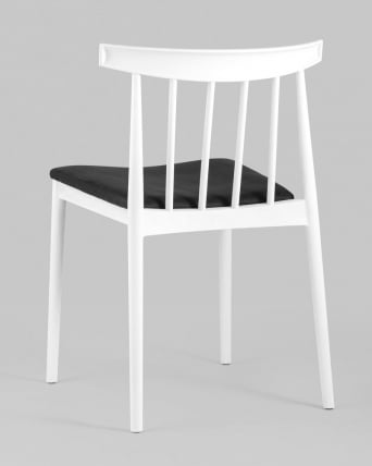 Стул пластиковый Ранч с мягким сиденьем Белый / Ranch_5