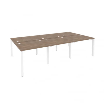 Рабочая станция на П-образном м/к ОНИКС О.МП-Д.РС-6.1.8 Дуб Аризона/Белый / ONIX O.MP-D.RS-6.1.8_0