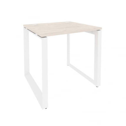 Стол рабочий на О-образном м/к ОНИКС О.МО-СП-0.7 Денвер Светлый/Белый / ONIX O.MO-SP-0.7_0