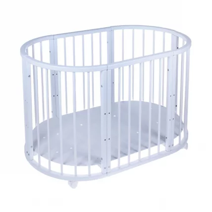 Кровать-трансформер 6-в-1 Меррй Хаппй 01 Комплект Белая / Merry Happy_10