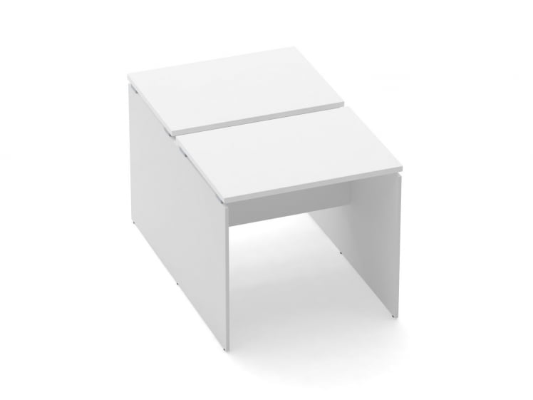 Рабочий модуль Дека ЛДСП каркас 75.125.08 Белый / Deka_0