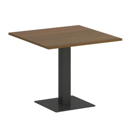 Стол журнальный квадратный ХОМЕ ОФФИCЕ ВР.СП-5-90.2 Орех Гварнери/Антрацит металл / HOME OFFICE VR.SP-5-90.2_0