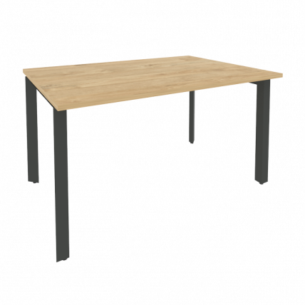 Стол переговорный (1 столешница) ОНИКС О.МП-ПРГ-1.3 Тиквуд Светлый/Антрацит / ONIX O.MP-PRG-1.3_0