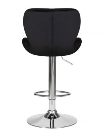 Стул барный ДОБРИН БАРНИ (черный велюр (МДЖ9-101)) 2 шт / DOBRIN BARNY (MJ9-101))_6