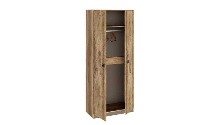 Шкаф для одежды Пилигрим ТД-276.07.22 Дуб каньон светлый/Серый_1