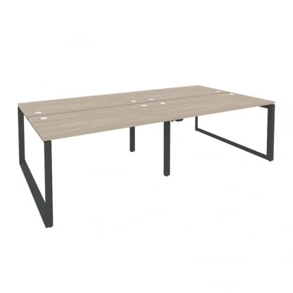 Рабочая станция на О-образном м/к ОНИКС О.МО-Д.РС-4.3.7 Дуб Аттик/Антрацит / ONIX O.MO-D.RS-4.3.7_0