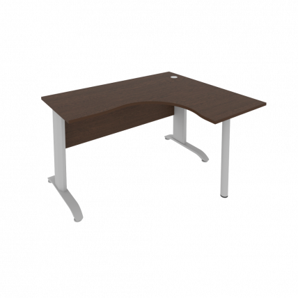 Стол криволинейный правый Рива ПЛ.СА-3 Пр Венге/Металлик / Riva_0