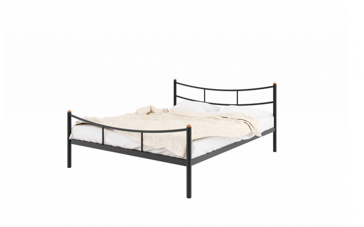 Кровать София плус 1200х1900 Черная / plus_0