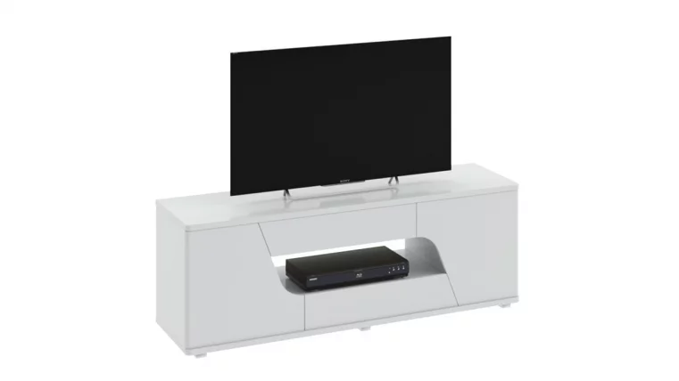 Тумба ТВ тип 5 Диамонд Белый глянец / Diamond_0