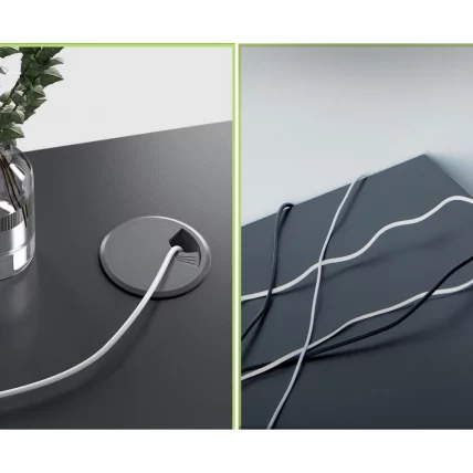 Стол письменный Еурека ЕРК-CД-5501 Блаcк / Eureka ERK-CD-5501 Black_6